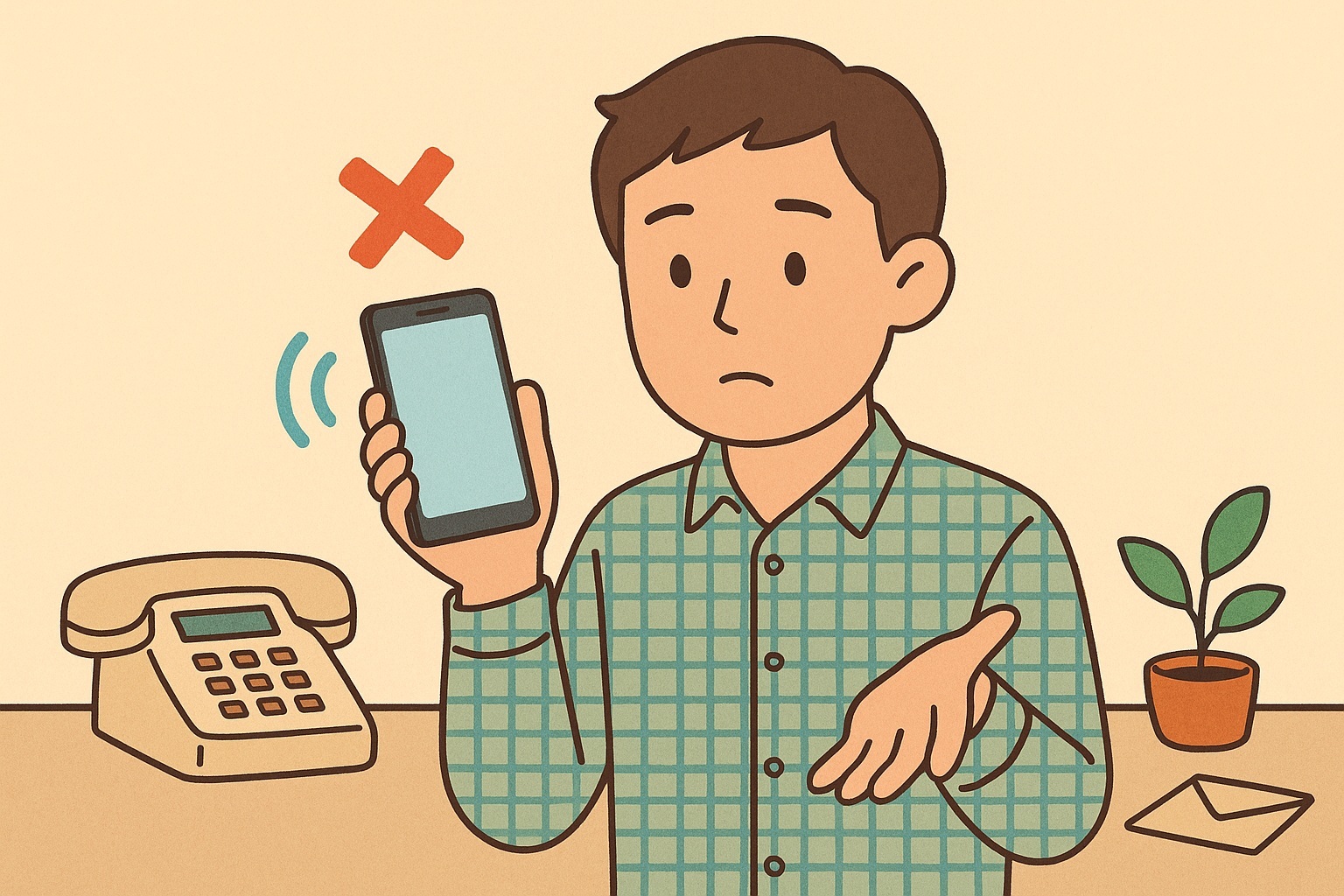 電話の呼び出し音が鳴らないで切れる？たった1分で分かる原因解説