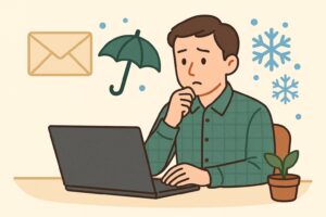 しっかり伝える天候を気遣うメールとは？