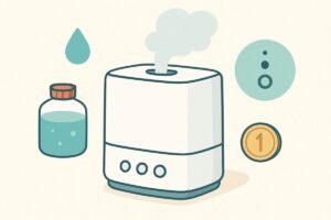 EE-DE50の本体と基本機能を説明するイメージイラスト