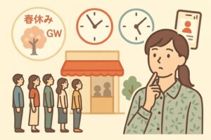 ベビタピ原宿での混雑状況