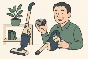 PKV-BK3LとBK3Kのバッテリーや充電を比較するイメージ