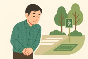 相手を思いやり安全を願う表現を象徴するイラスト