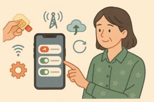 すぐに切れる電話の対処方法