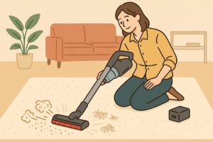 吸引力とモーター性能を比較するイメージイラスト