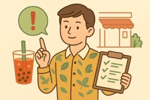 お店に並ぶ際の注意点