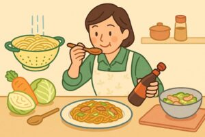 失敗しない焼きそばのレシピと注意点