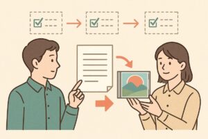 印刷手順のイメージ