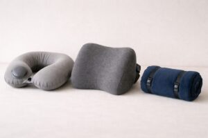 旅行用腰痛クッションの種類を比較できるイメージ