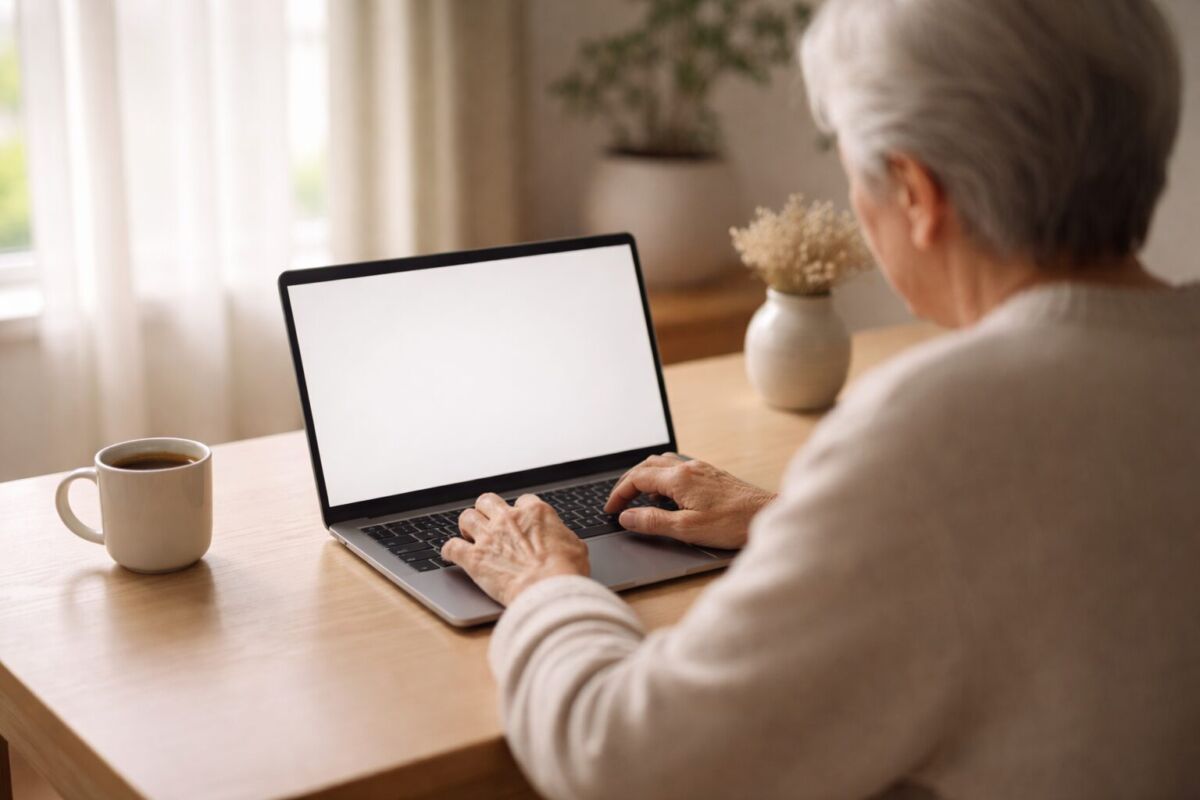 ChatGPTを使ってブログ記事を作成している様子