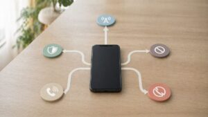 迷惑電話対策アプリの比較イメージ