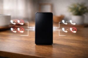 着信拒否かどうかを見分ける判断イメージ