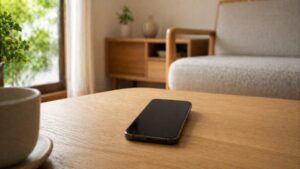 迷惑電話が減って安心してスマホを使えるイメージ